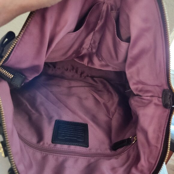 Euc Coach Madison Brown Leather Shoulder Bag Purse - Picture 13 of 15